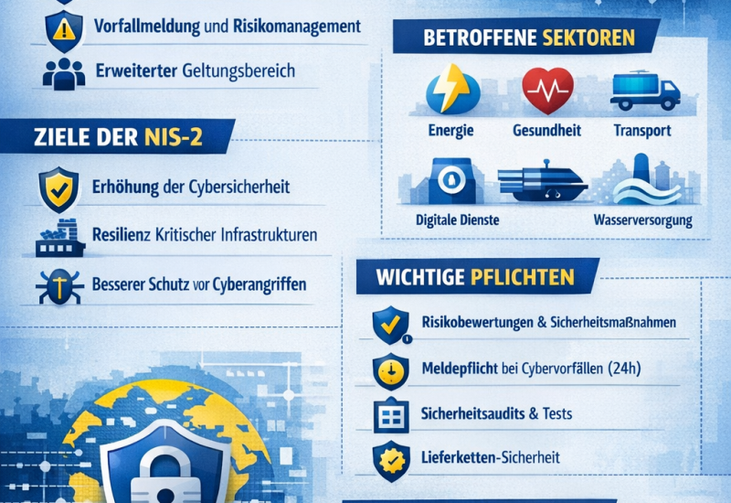 NIS-2 Cybersicherheit Richtlinie EU und Deutschland